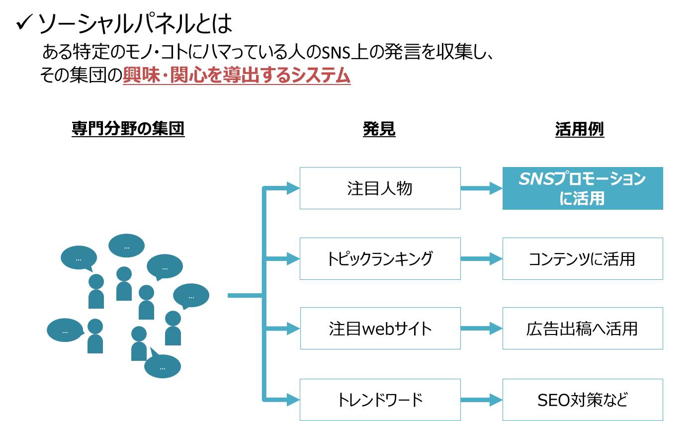 ソーシャルパネルについて